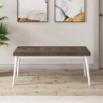 Canisa Concept Noa Serisi, 80X132 Açılabilir Benchli Mdf Beyaz Mutfak Masa Takımı, 4 Sandalye 1 Bench - Görsel 3