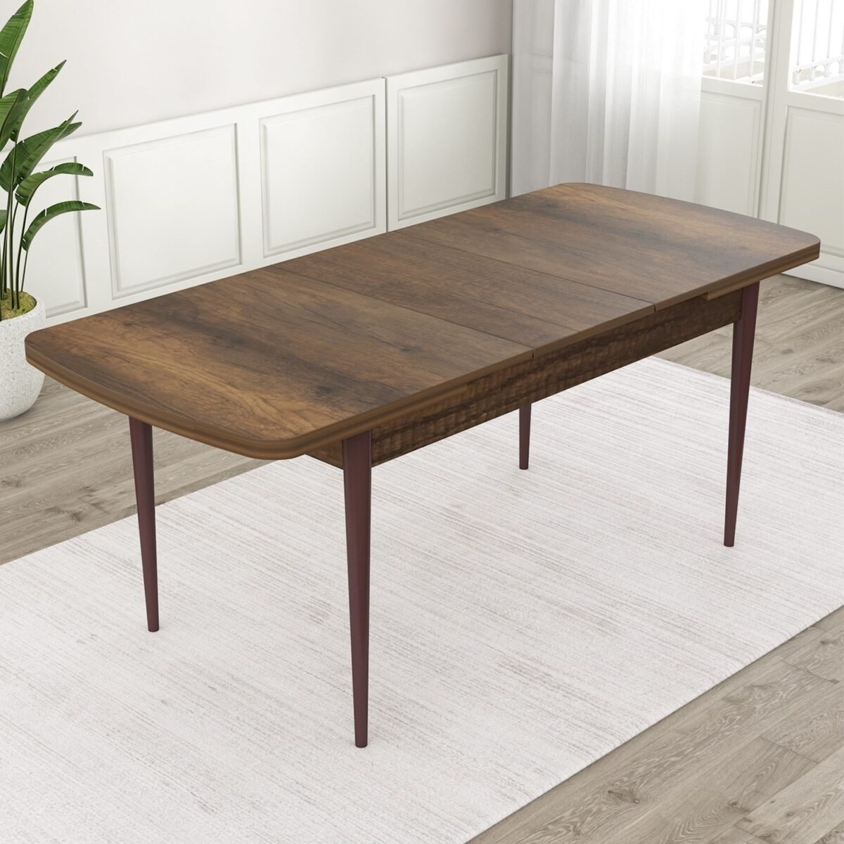 Canisa Concept Iza Serisi, 80 x 132 cm Açılabilir Mdf Yemek Masası - Görsel 2