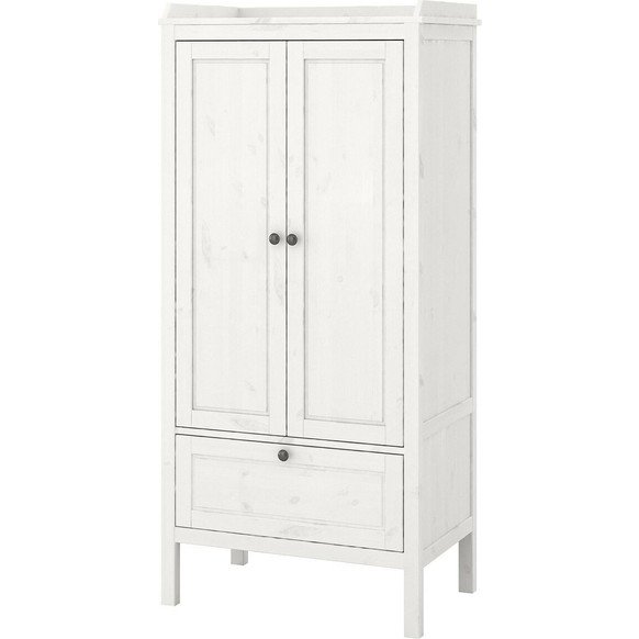 IKEA Sundvık Çocuk Gardırobu, Beyaz Renk 80X50X171 cm