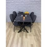 Bambeds Mobilya Masa Takımı Yemek Masası 60X120  4 Sandalye - Görsel 3