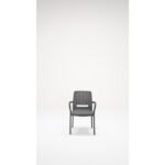 Mobetto Rattan Lüx 80X80 Bahçe&balkon&teras Masa Seti - Antrasit - Görsel 4