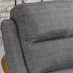 Niron Comfort TV Koltuğu Fonksiyonel Baba Koltuğu Gri Keten Kumaş Yatan Tekli Berjer Koltuk - Görsel 8