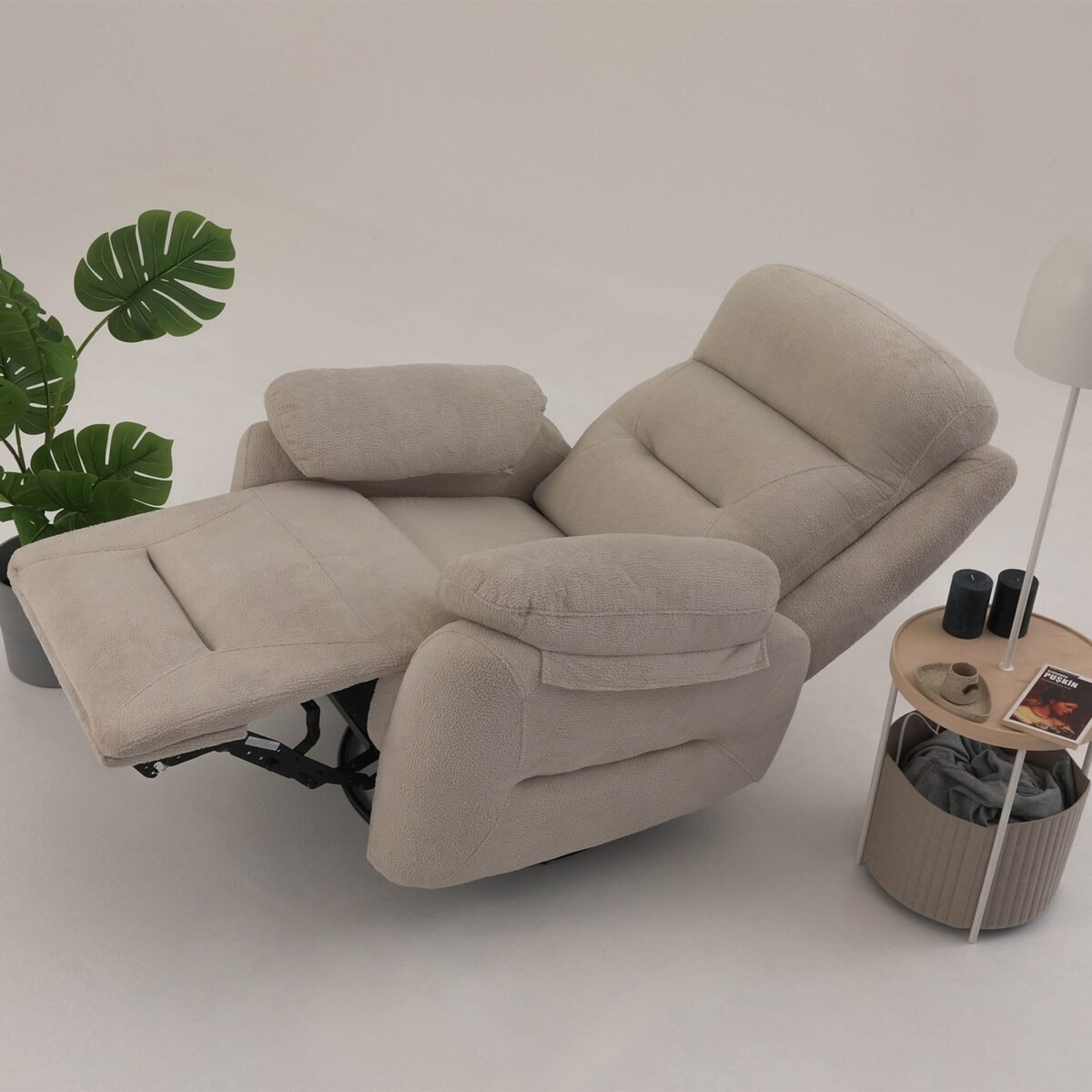 Eymense Comfort Elektrik Mekanizmalı Tv Baba Koltuğu - Görsel 3