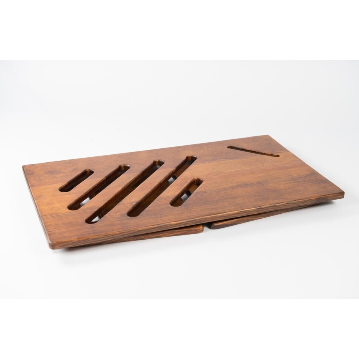Modern Ahşap Laptop Standı | Katlanabilir ve Portatif Tasarım - Görsel 3