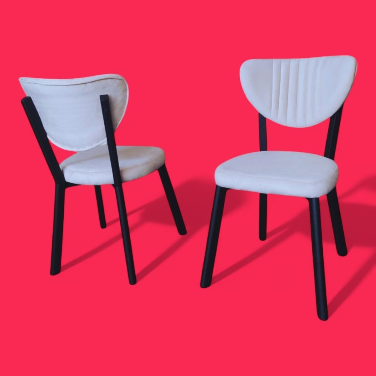 Lifema 4 Kişilik Rebab Mutfak Masa Sandalye Takımı 120 x 70 cm (Beyaz) - Görsel 4