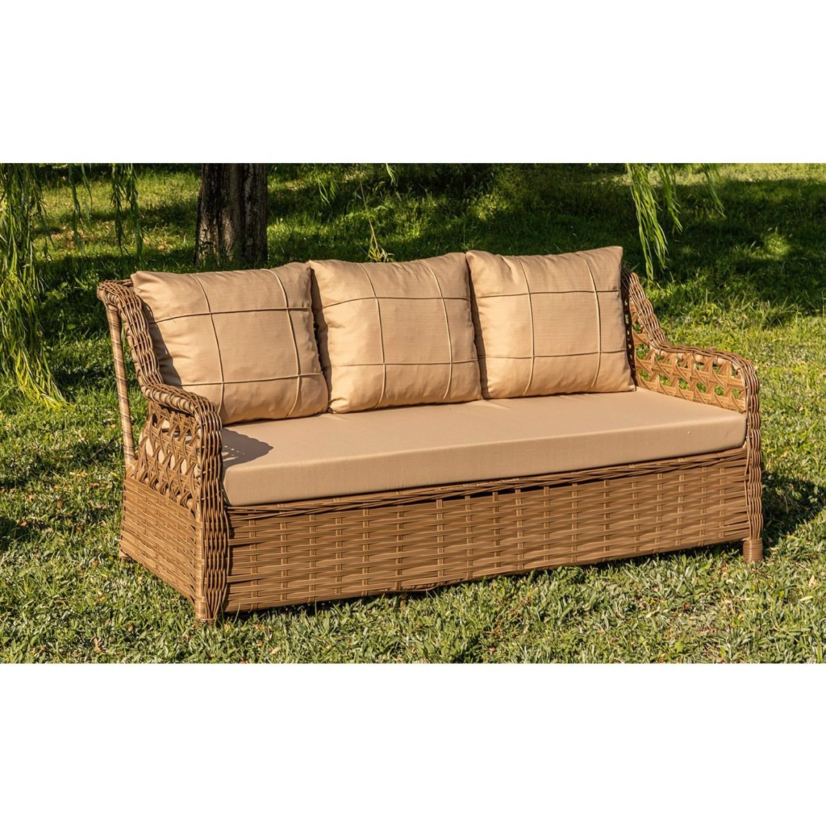 Btk Concept Oscar Rattan Bahçe Mobi̇lyasi 3+1+1 Masali Garanti̇li̇ - Görsel 2